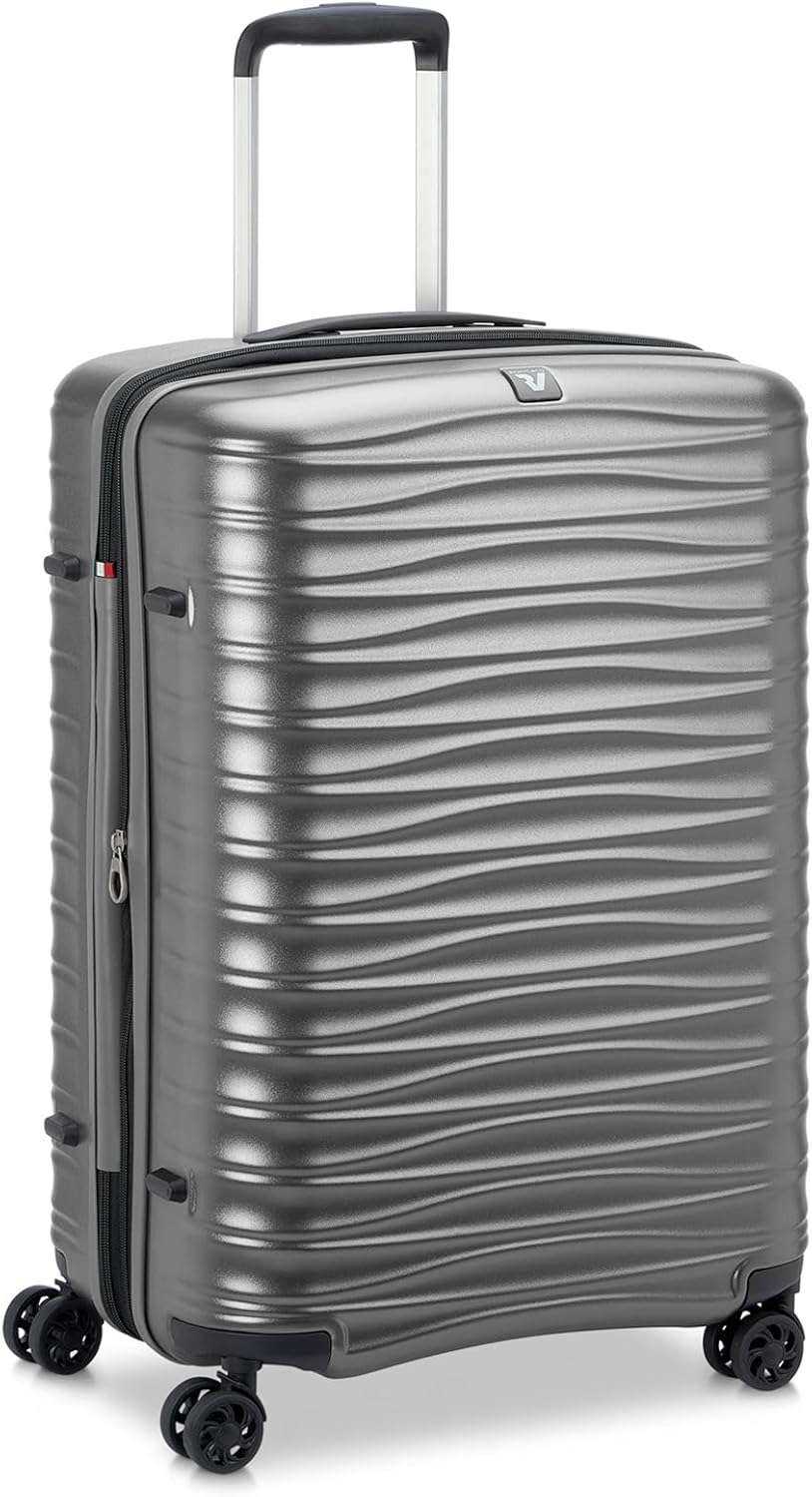 RONCATO Wave - 4-Rollen-Trolley M 65 cm erw. Champagne Champagner, Champagner
