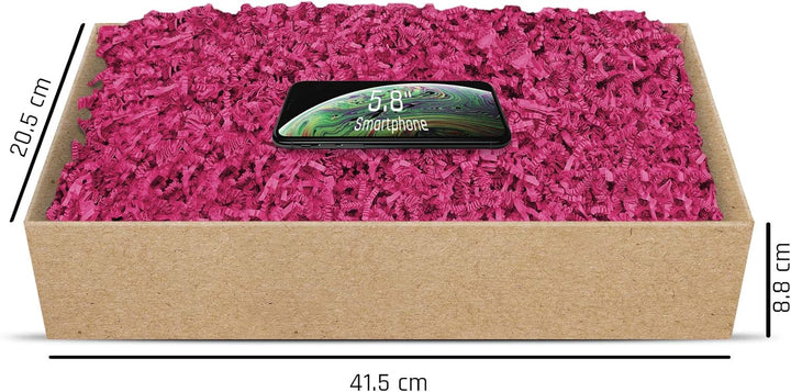 Geschenkfüllmaterial Umweltfreundliches Papierfüllmaterial viele Farben 125g-1kg (Fuchsia, 500g) Fuc