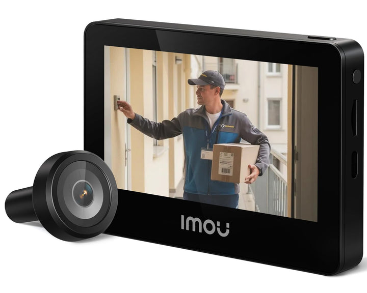 Imou 3K/5MP WLAN Türspion Kamera mit 4,3-Zoll Farbbildschirm | 149° Weitwinkel, Personenerkennung, 4