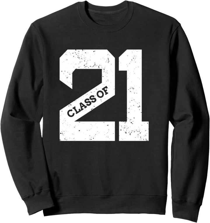 Abschlussfeier Klasse 2021 Geschenke für ältere Absolventen Sweatshirt
