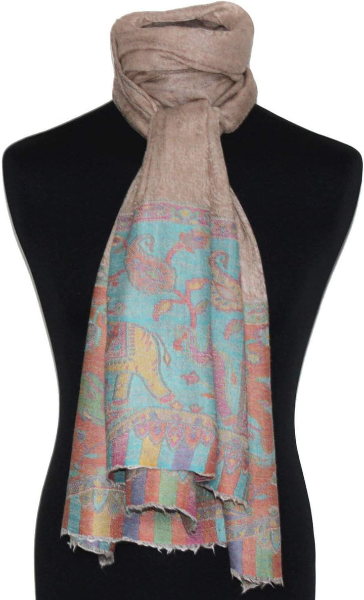 Lorenzo Cana Pashmina Schal Schaltuch 100% Kaschmir Kaschmirschal Kaschmirtuch Damenschal gewebt meh