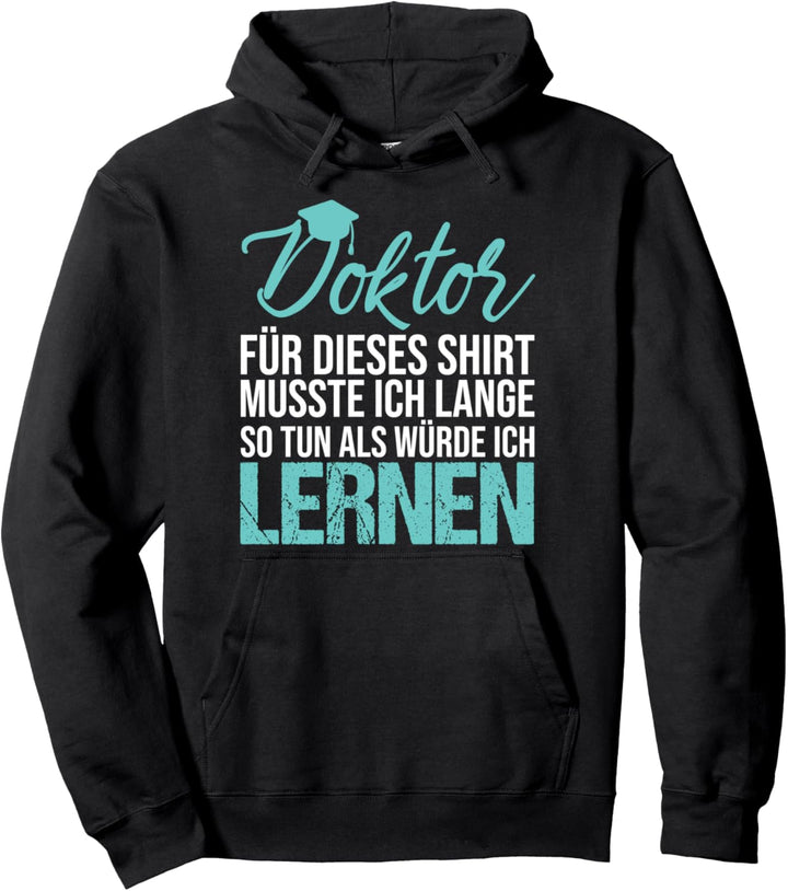 Doktortitel 2022 Doktorhut Promotion Geschenk Hut Doktor Pullover Hoodie