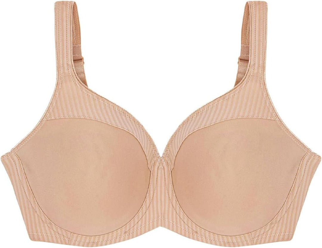 Triumph Damen Modern Soft+Cotton W01 Minimizer BH 75C Neutral Beige, 75C Neutral Beige