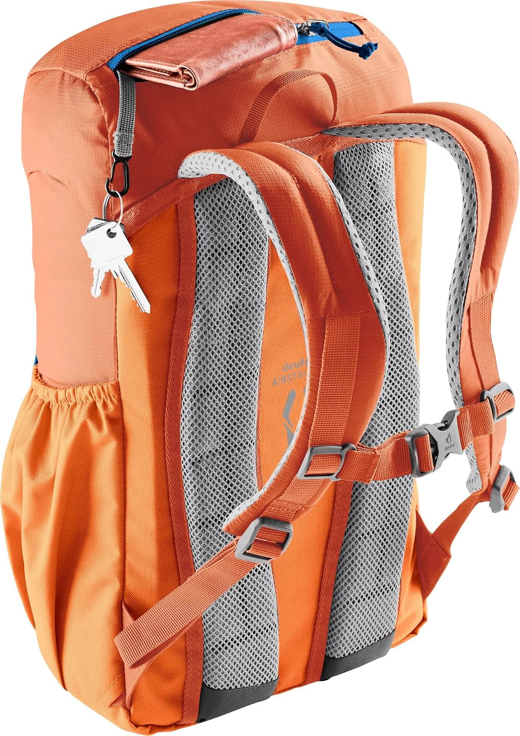 deuter Unisex Kinder Junior Kinderrucksack (1er Pack) 18 L Chestnut-mandarine, 18 L Chestnut-mandari