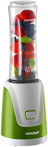 CONCEPT Hausgeräte SM3365 CONCEPT Smoothie Maker SMOOTHIE TO GO mit drei Flaschen, 2x 600 und 1x 400