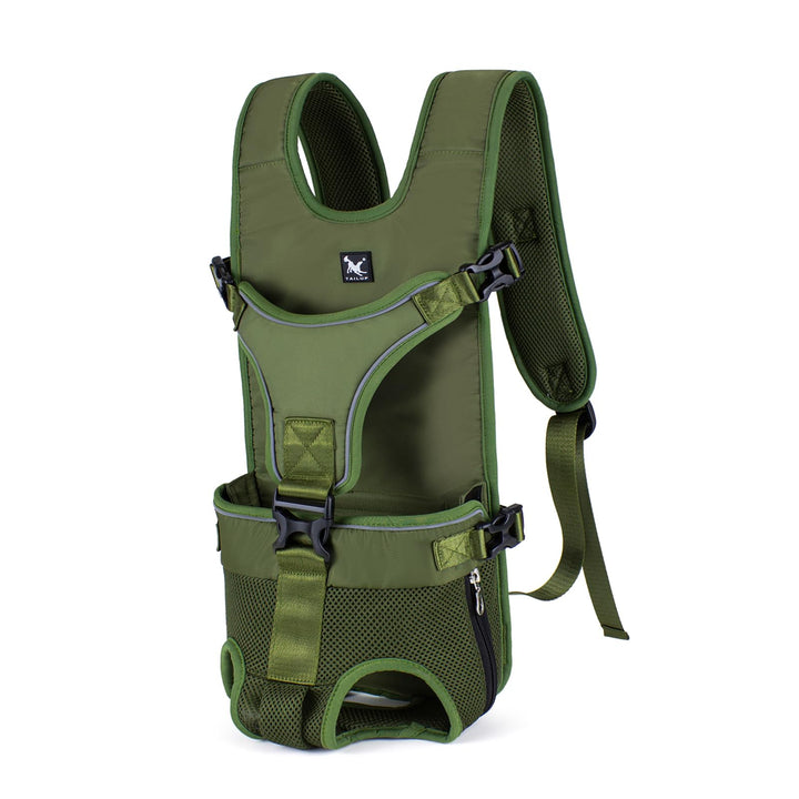 ZASCHMOY Haustiertrage Rucksack, Wasserdichter Verstellbarer Hunde Frontträger für Reisen mit Mittel