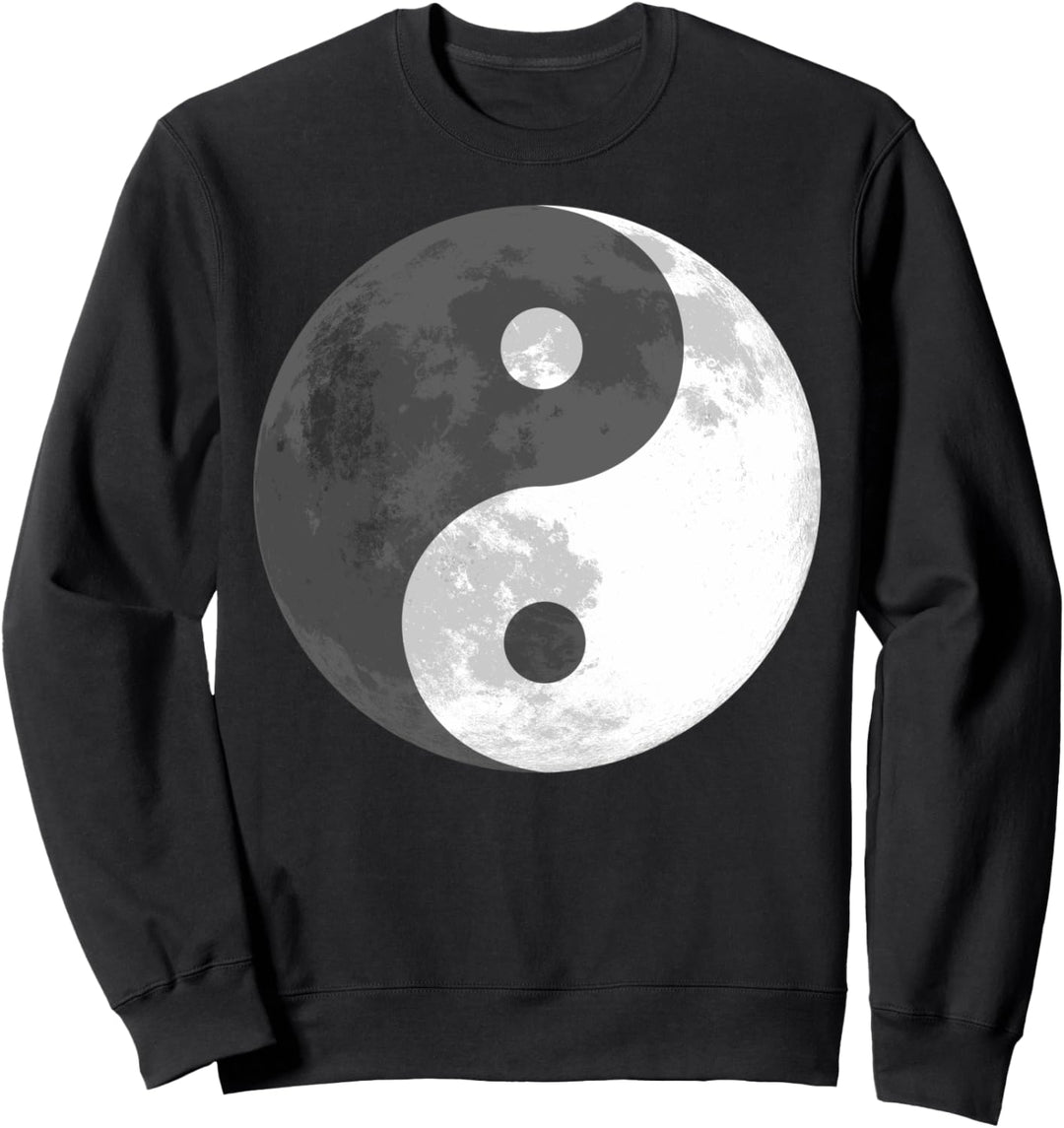 Yin Yang Mond Sweatshirt