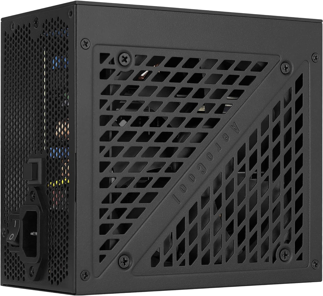 AeroCool MIRAGEGOLD750, PC Netzteil 750W, RGB Infinity Mirror, 80Plus Gold, Japanische Kondensatoren