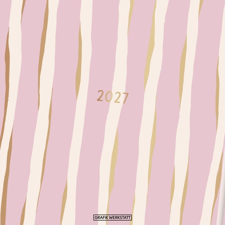 Terminplaner A5 Premium 2027 Bunt: Premium-Terminplaner, Bunt