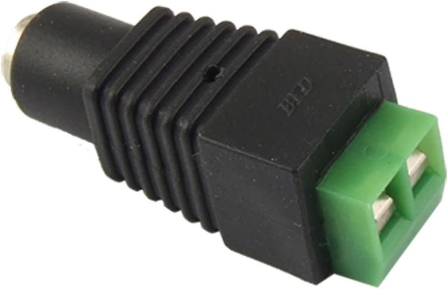 BW 10x Hohlkupplung Hohlbuchse Ø 2,1mm / 5,5mm 12V DC Stecker Überwachungskamera F-10PCS, F-10PCS