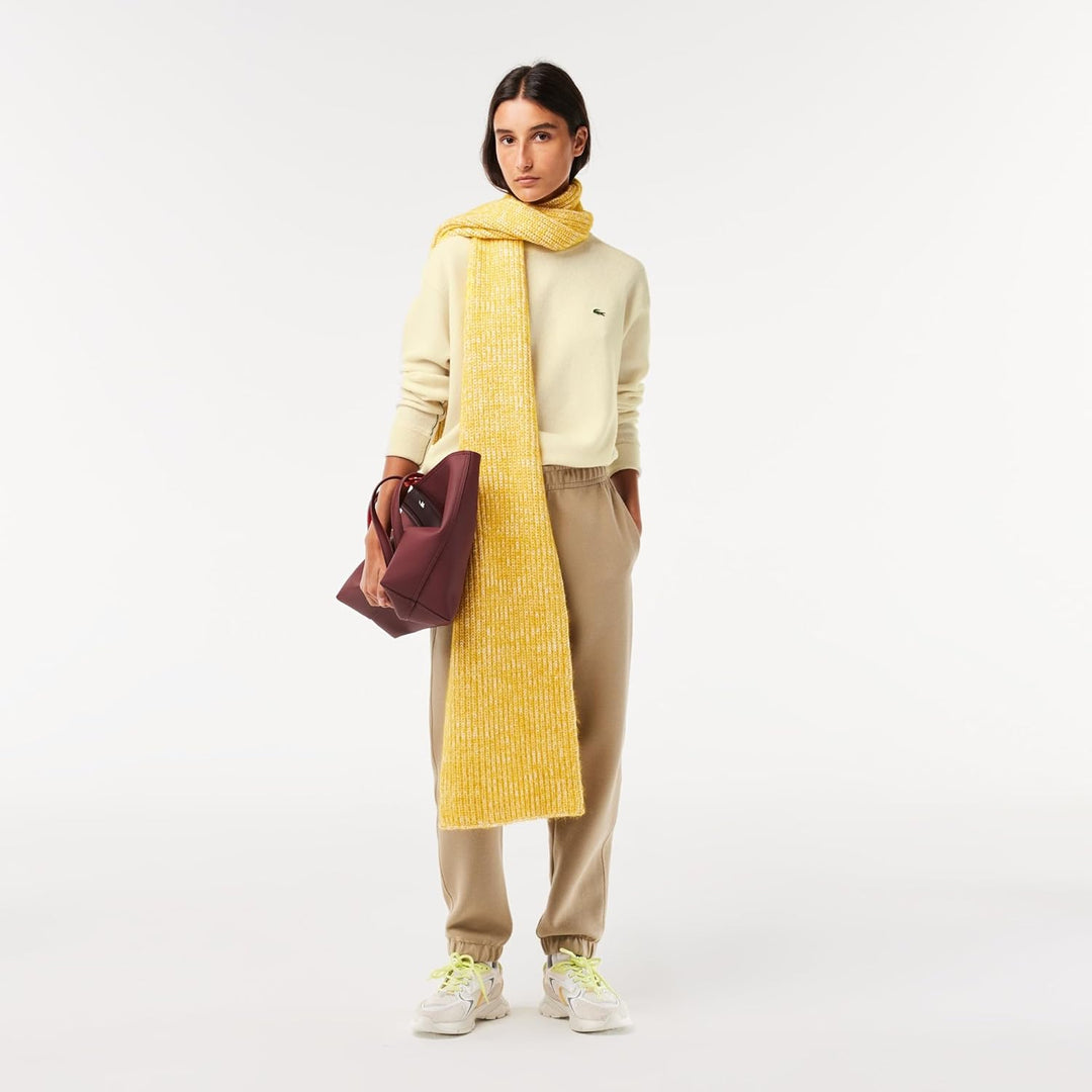 Lacoste Damen Nf2142aa Einkaufstasche Dunkelrot/Orange (M49), Dunkelrot/Orange (M49)