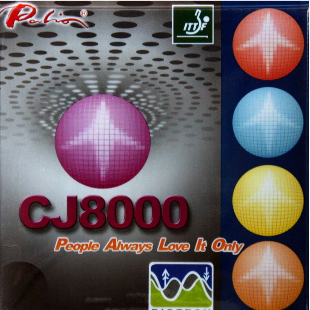 PALIO CJ 8000 Biotech (40°-42°) | China Tischtennis Belag | ITTF | TT-Spezial - Schütt Tischtennis S