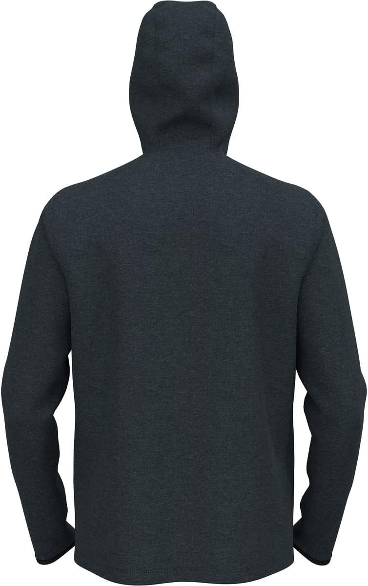 Odlo Herren Essential_314042 Laufhoody S Dark Grey Melange, S Dark Grey Melange