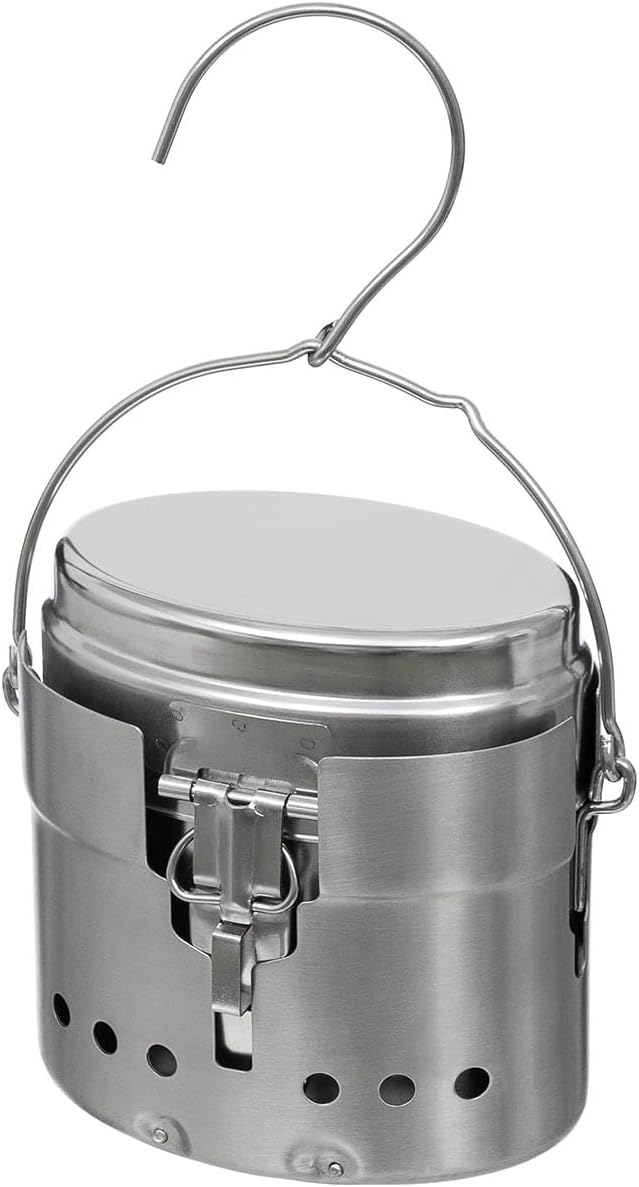 MFH Schwed. Kochset, M40, Edelstahl, 3-teilig