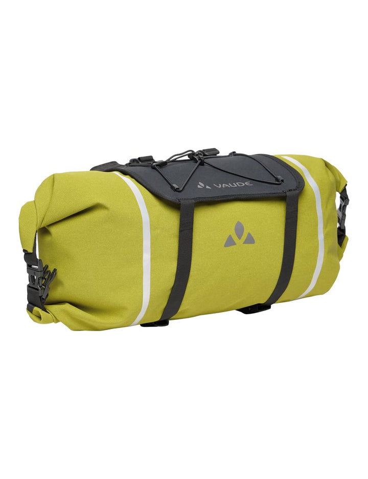 VAUDE Fahrrad Lenkertasche mit 10 Liter Packsack Mittelgrosse Dark Leaf, Mittelgrosse Dark Leaf
