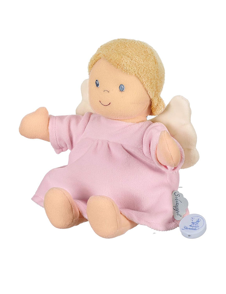 Sterntaler Spieluhr Schutzengel, Integriertes Spielwerk, Grösse: 27 cm, Rosa