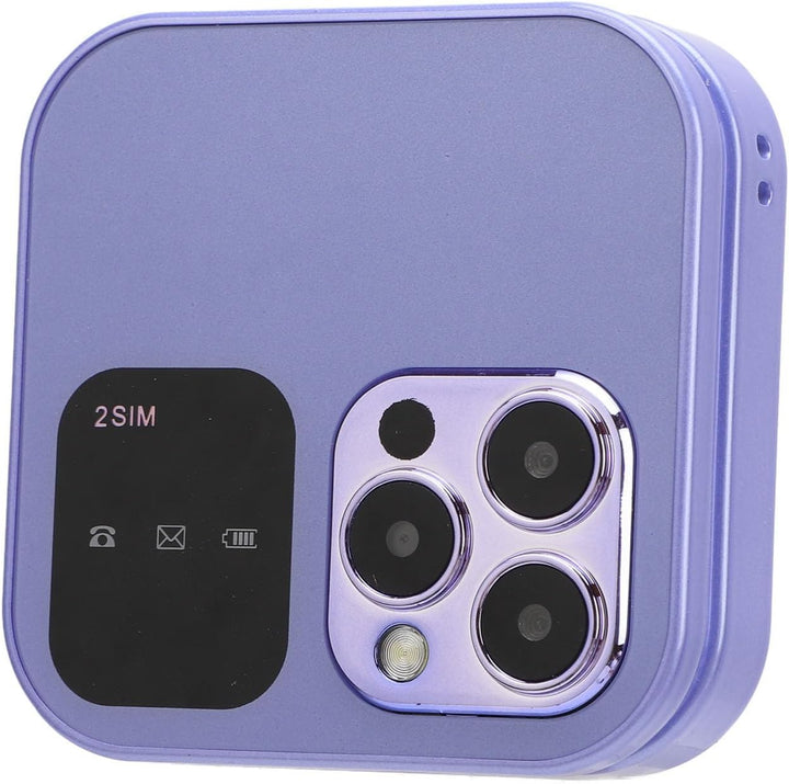 Klapp-Handy, 2 SIM-Karten, -Format, faltbar, kleiner Bildschirm, FM-Radio, Magische Stimme, schwarze