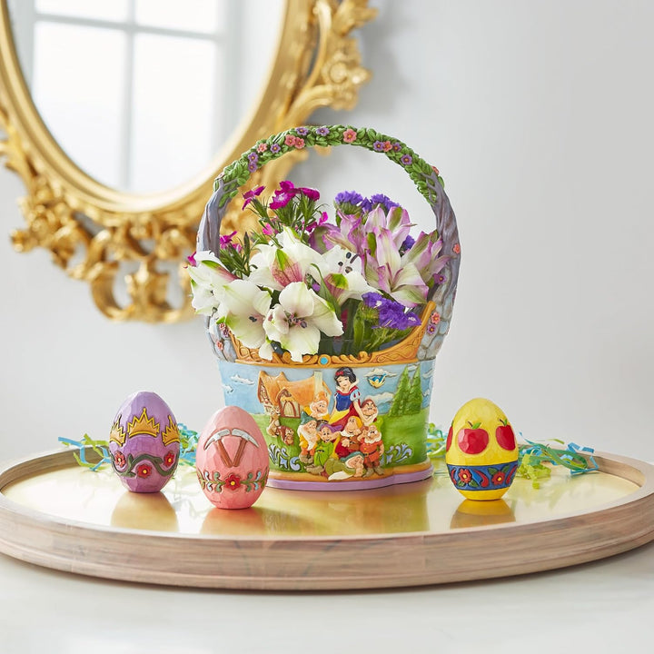 Enesco Jim Shore Disney Traditions Snow White Korb und Eier, 21,8 cm