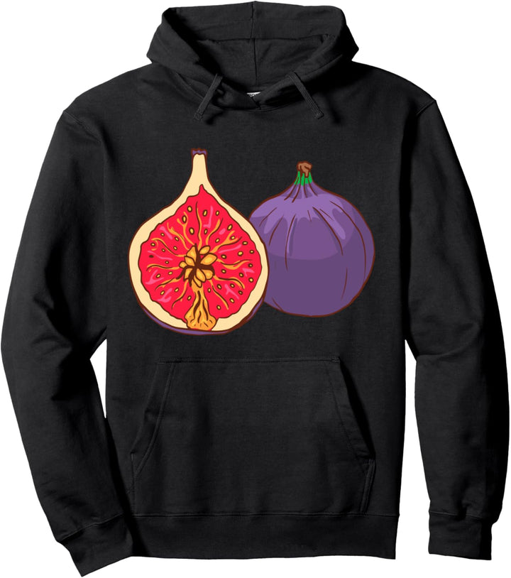 Feigen Obst Veggie Vegetarier Veganer Pullover Hoodie