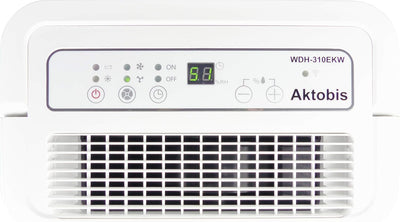 Aktobis Luftentfeuchter, Bautrockner WDH-310EKW (bis 12 L/T + Digital + WLAN), bis 12 L/T + Digital