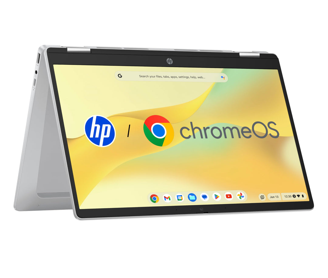 HP Chromebook x360, 14" Touchscreen, Intel Prozessor N100, 4 GB DDR4 RAM,128GB eUFS, Intel UHD Graph
