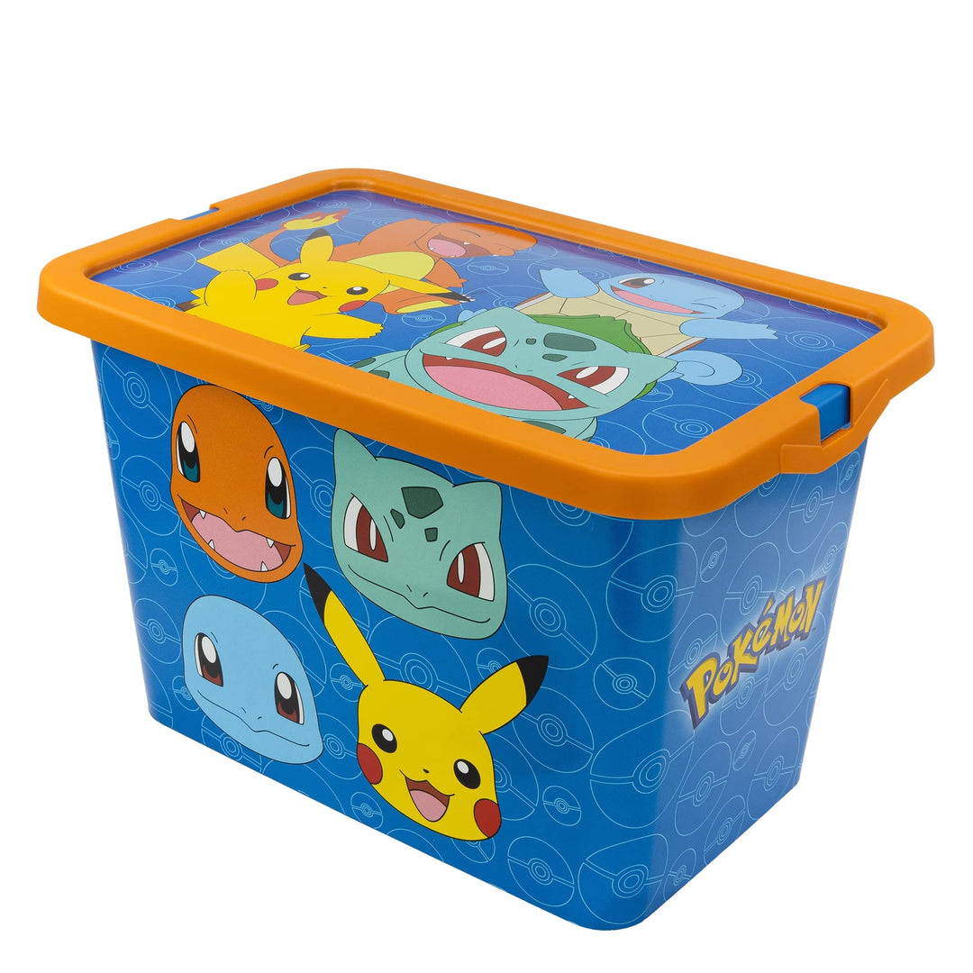 Stor 7 Liter Click Lock Aufbewahrungsbox : Pokemon Rock