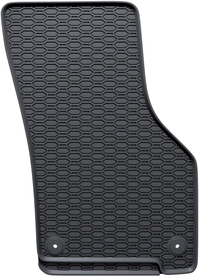 Mossa - Gummifussmatten Auto kompatibel mit Cupra Leon eTSI MHEV Sportstourer (2020- ) schwarz Gummi