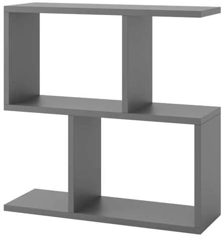 HOCUS PICUS | Homemania Holz Beistelltisch mit 2 Etagen | Sofatisch, Regal-Organizer, Büro, Wohnzimm
