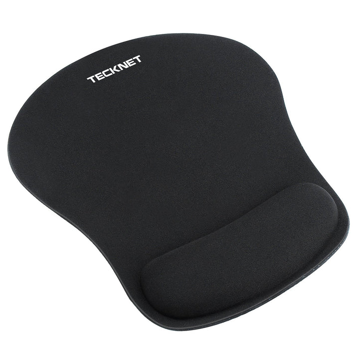TeckNet Handgelenkauflage Tastatur mit Mauspad, rutschfeste Gummiunterlage, Gelpolsterung, besondere
