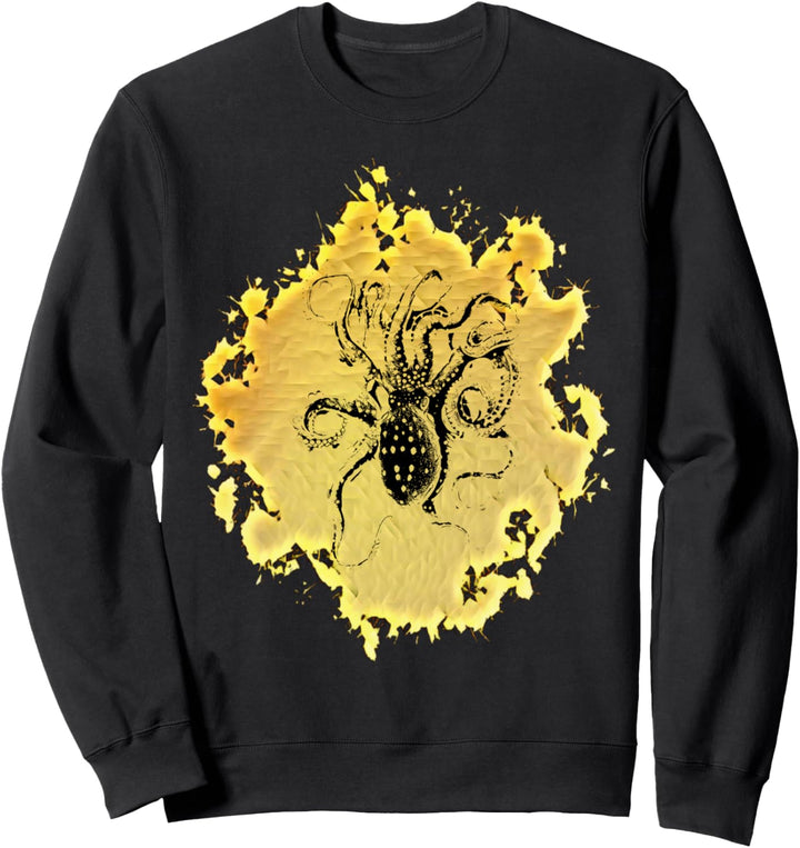 Oktopus Kraken Tintenfisch Tentakel Kalmare Octopus Sweatshirt