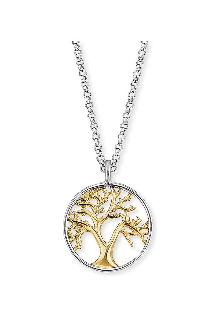 Engelsrufer Damen ERN-LILTREE-BG Halskette Mit Anhänger, Silber