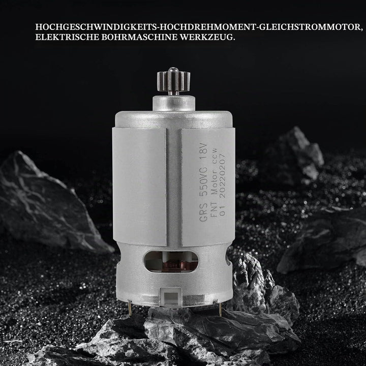 GRS550VC 14 Zähne DC-Motor 21500-29000 RPM Motor Lithium-Bohrmaschine DC 18 V für elektrische Säge,