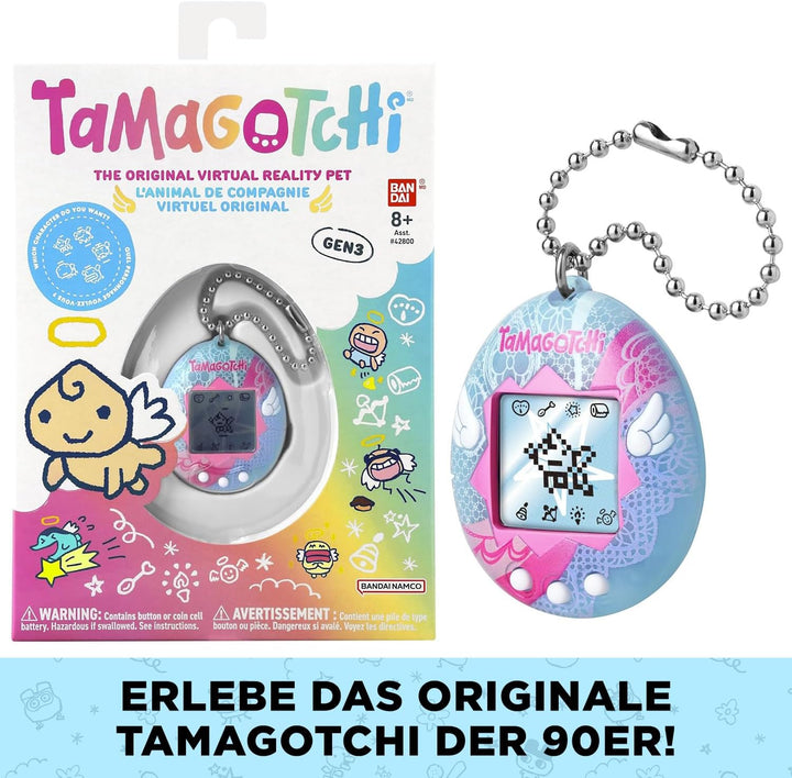 Bandai - Tamagotchi - Original Tamagotchi - Angel Lace - Elektronisches virtuelles Haustier mit Farb