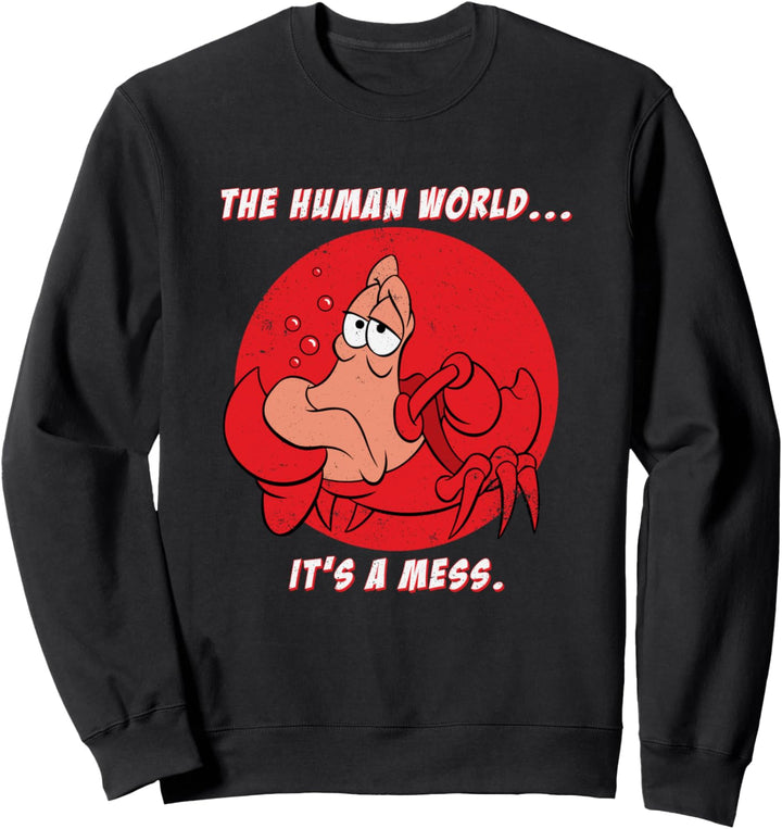Disney The Little Mermaid Sebastian The Human World Sweatshirt