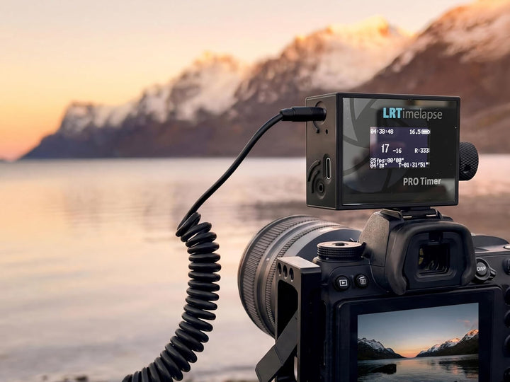 LRTimelapse PRO Timer 3 Kamera Intervallauslöser für Zeitraffer und Astro-Fotografie