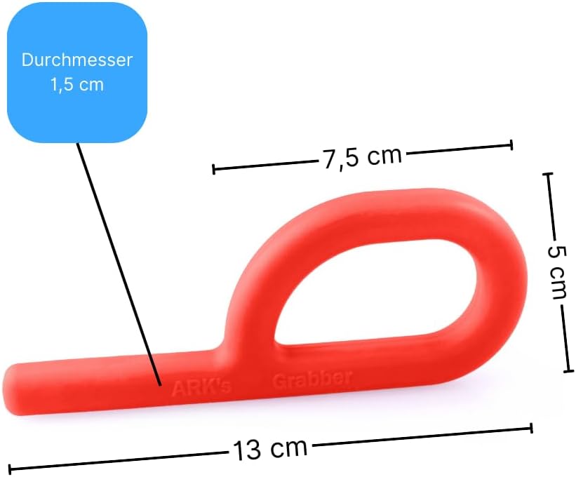 ARK® Grabber Standard in glatt oder texturiert mit einfacher Handhabung für Kinder durch Schlaufenfo
