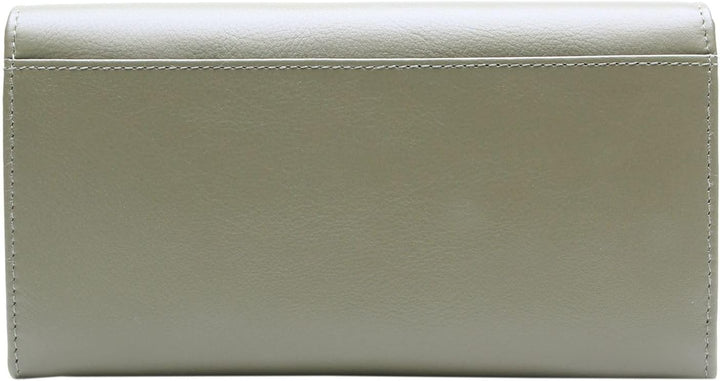 Esquire Peru Geldbörse RFID Leder 18,5 cm, Olive