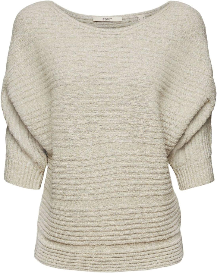 ESPRIT Damen 033ee1i307 Pullover L 339/Dusty Green 5, L 339/Dusty Green 5