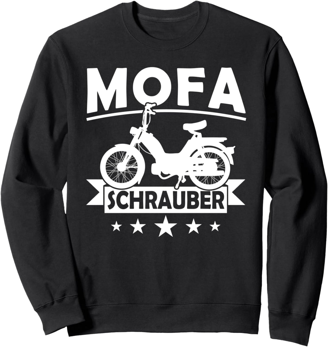 Mofa Führerschein Schrauber Moped Mofafahrer Zweitakter Sweatshirt
