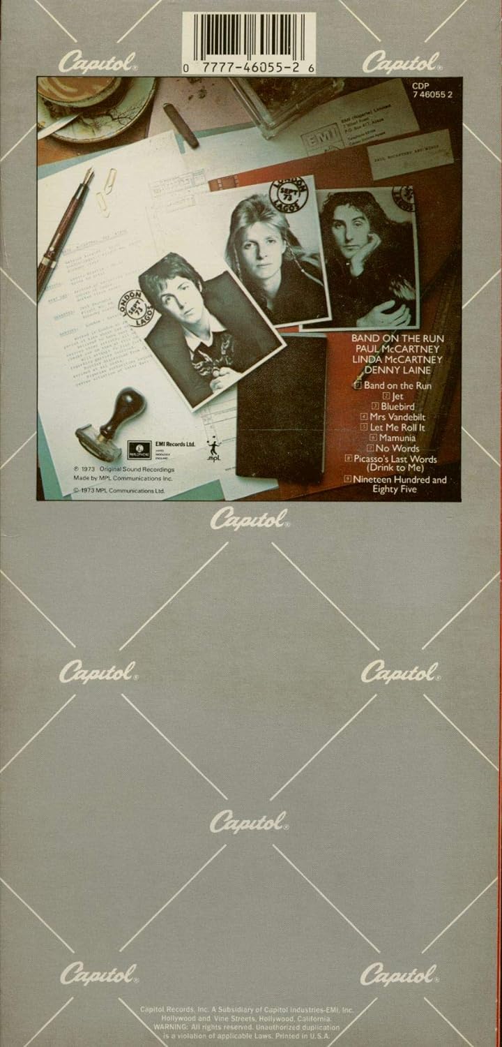 Band on the Run, Audio-CD