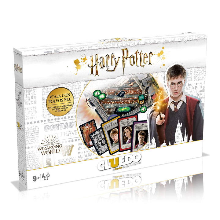 Winning Moves Cluedo Harry Potter Edition Weisse Box (40341), Winning Moves