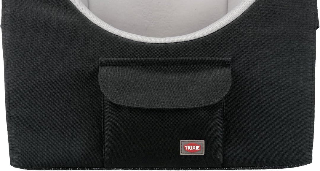 Trixie 13176 Autositz, 45 × 39 × 42 cm, schwarz/grau, Autositz