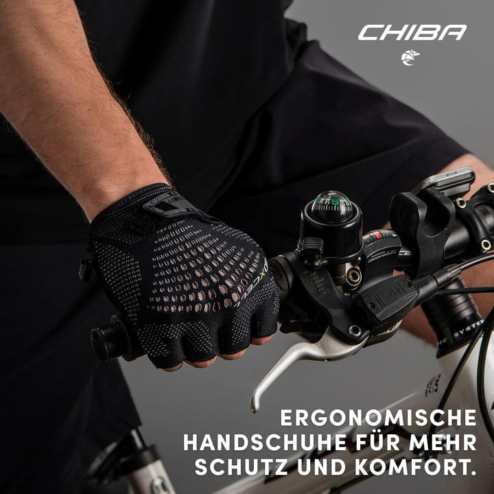 Chiba Bioxcell Handschuh L schwarz schwarz, L schwarz schwarz