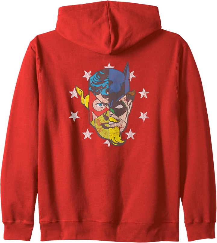 Justice League Face Off Kapuzenjacke