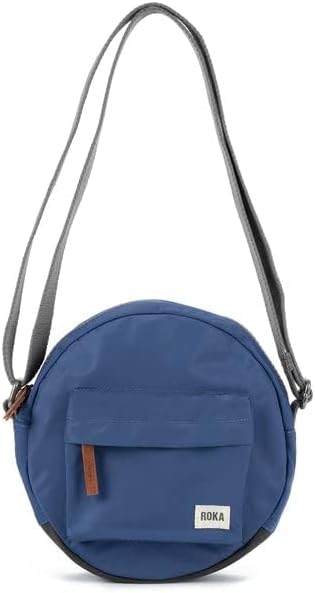 Roka London Paddington B Crossbody Sustainable Nylon Burnt Blue, Burnt Blue