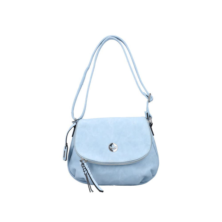 Rieker Damen H1117 Umhängetasche Blau, Blau