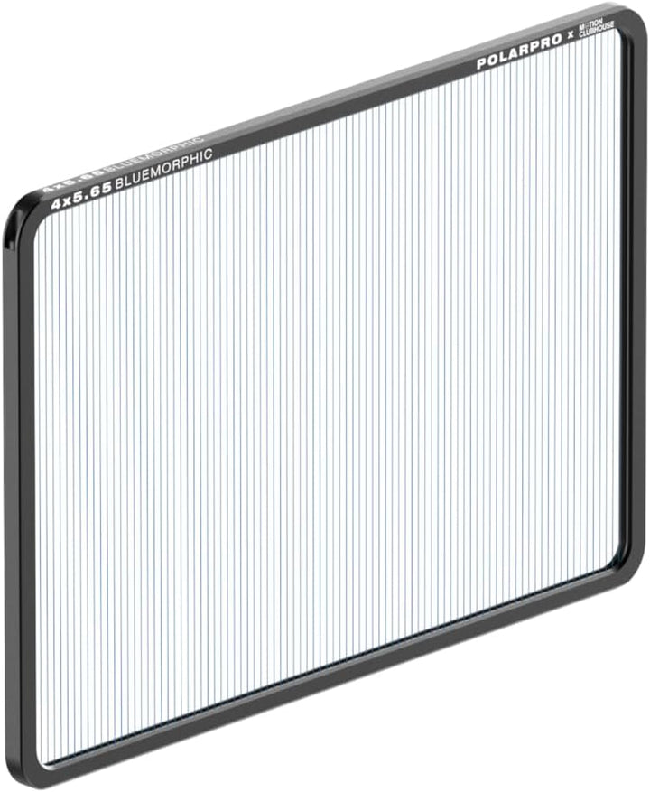 PolarPro - BlueMorphic - 4x5.65 Filter - Aluminiumrahmen - 100% sichtbare Filterätzungen - Fingerabd