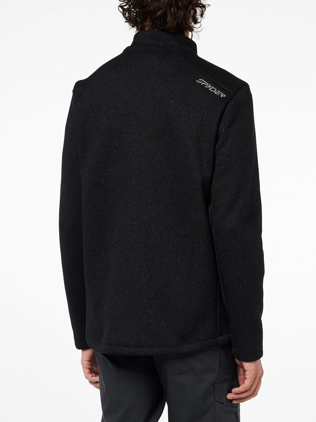 Spyder Herren Bandit 1/2 Zip Fleecejacke, S Schwarz
