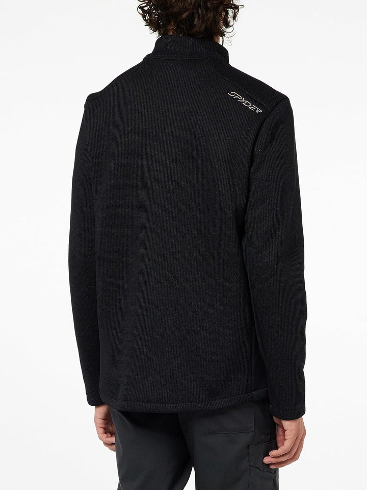 Spyder Herren Bandit 1/2 Zip Fleecejacke, S Schwarz