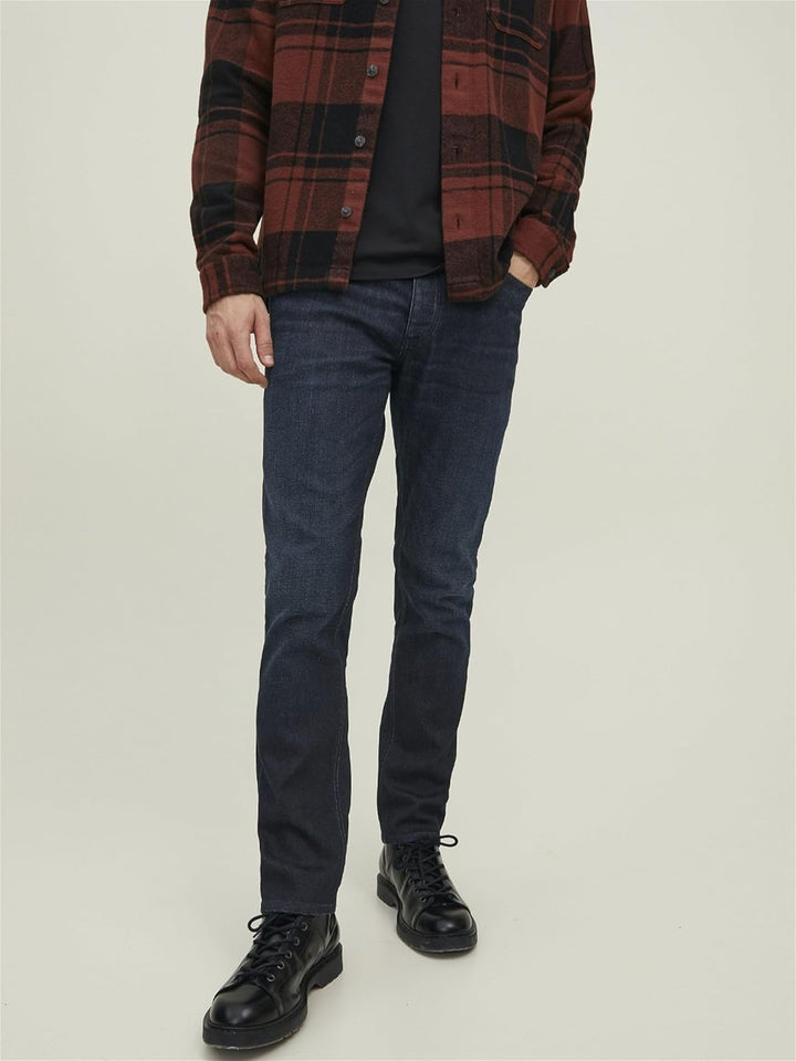JACK & JONES Herren Jeanshose 30W / 34L Blue Denim, 30W / 34L Blue Denim